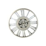 Aronelle Wanduhr - Home Esprit (102 cm, silber, Eisen)