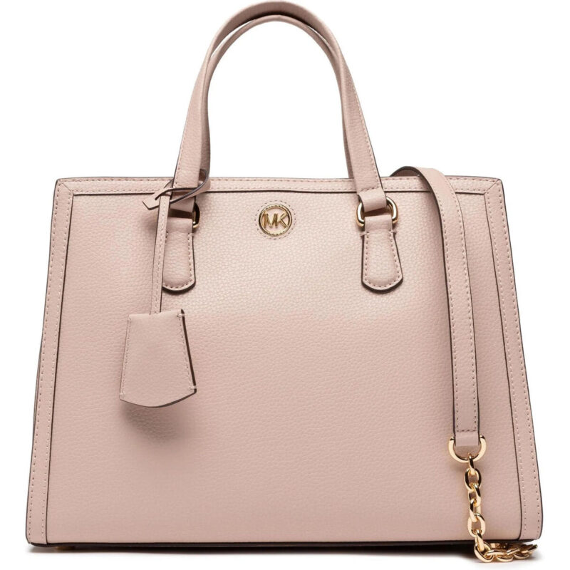 Tasche Rosa Michael Kors aus hochwertigem Leder mit Reißverschluss und Markenetui.