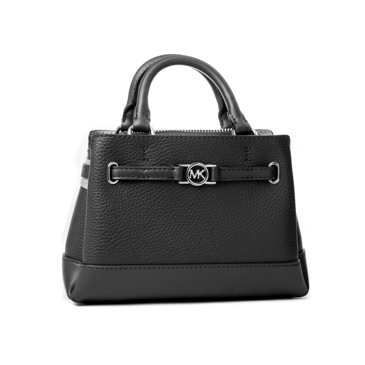S0392777_0 Tasche Grau Michael Kors aus hochwertigem Leder mit Reißverschluss und Markenetui, ideal für jeden Anlass.
