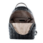 Rucksack Schwarz Michael Kors aus Kunstleder, elegantes Design, praktische Maße 30 x 24 x 12 cm, sicherer Reißverschluss.