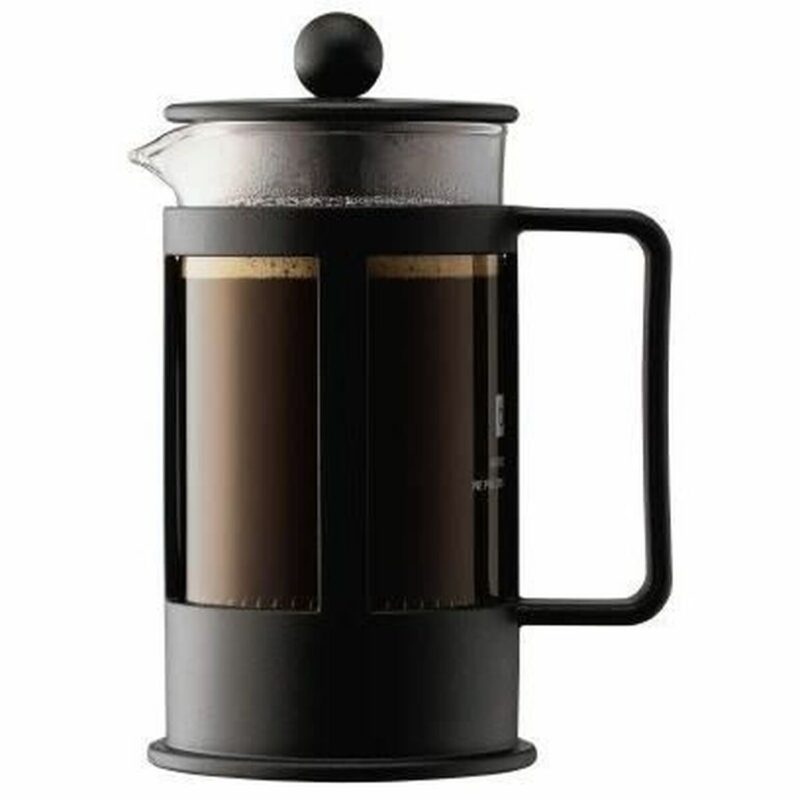 Kaffeemaschine Schwarz 350 ml von Bodum, elegante Kolben-Kaffeemaschine für perfekten Kaffeegenuss.