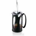 Kaffeemaschine 1 L Schwarz von Bodum - elegante Kolben-Kaffeemaschine für bis zu 8 Tassen