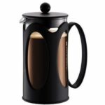 Kaffeemaschine 1 L Schwarz von Bodum - elegante Kolben-Kaffeemaschine für bis zu 8 Tassen