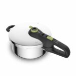 Schnellkochtopf Edelstahl 4 L von Tefal - Hochwertiger Schnellkochtopf für schnelles und gesundes Kochen