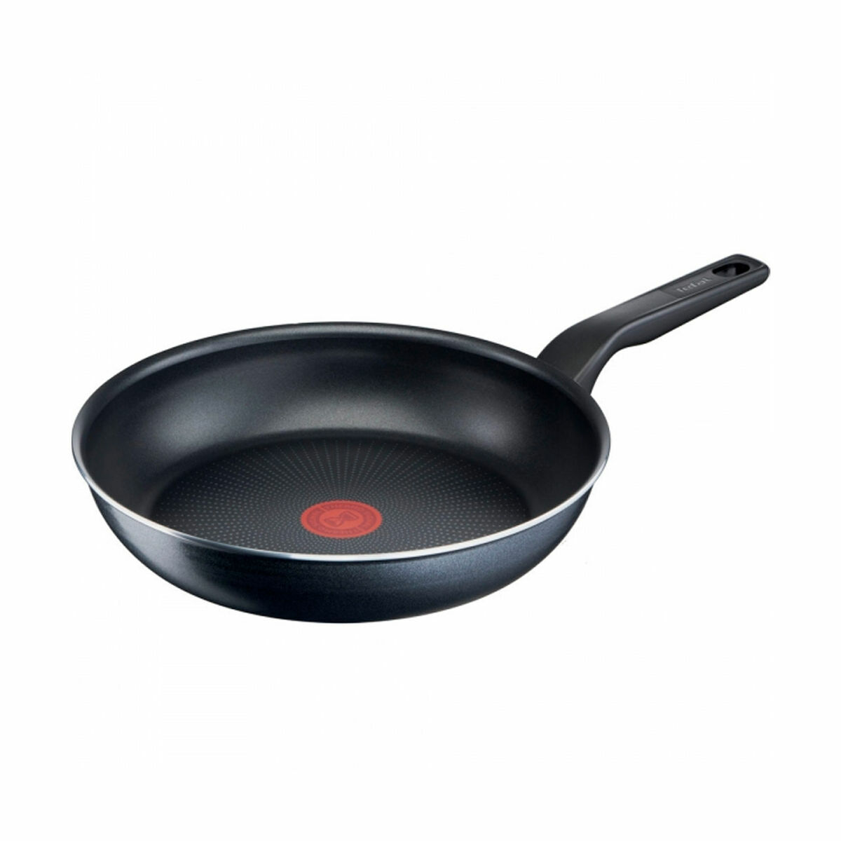 S0433231_0 Pfanne Schwarz Edelstahl Aluminium von Tefal, Ø 24 cm, mit Antihaftversiegelung und Temperatursensor für perfektes Kochen.