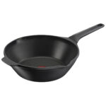 Pfanne Tefal mit Antihaftversiegelung, Ø 28 cm, für alle Herdarten geeignet, schwarz