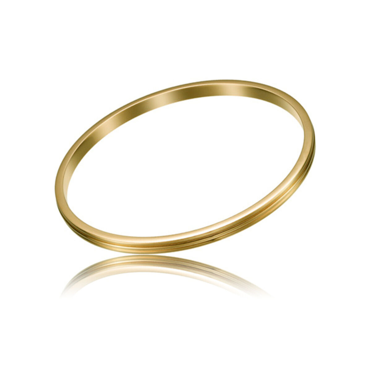 S0303465_0 Damen-Armreif Time Force Gold Edelstahl – elegantes Schmuckstück aus hochwertigem Edelstahl in Gold.