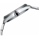 Casio Herrenuhr Grün Silber mit Edelstahl-Gehäuse und grünem Zifferblatt, ideal für stilbewusste Träger.