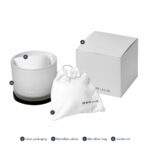 Bering Herrenuhr (40 mm) mit Edelstahlgehäuse und Saphirglas, stilvolles blaues Stoffarmband