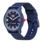 Ice Herrenuhr (40 mm) mit blauem Silikonarmband und elegantem Design