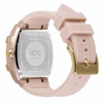 Ice Damenuhr (35 mm) in Rosa mit Aluminium-Gehäuse und Silikonarmband, stilvolles und funktionales Accessoire.