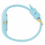 Ice Damenuhr (31 mm) in Blau mit Silikonarmband und Quarz-Uhrwerk, stilvolles und funktionales Accessoire.