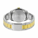 Casio Herrenuhr mit Edelstahlarmband und buntem Design, ideal für jeden Anlass.