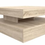 Beistelltisch Braun BigBuy Home - elegantes und funktionales Möbelstück aus Holz mit drehbarer Tischplatte.