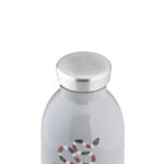 Thermosflasche Edelstahl 500 ml von 24 Bottles in buntem Design, ideal für Sport und Alltag.