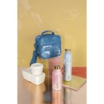 Thermosflasche grün Milan aus Edelstahl – stilvoll und funktional für heiße und kalte Getränke.