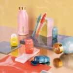 Thermosflasche grün Milan aus Edelstahl – stilvoll und funktional für heiße und kalte Getränke.