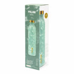 Thermosflasche grün Milan aus Edelstahl – stilvoll und funktional für heiße und kalte Getränke.