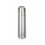 Thermosflasche Edelstahl 18/10 200 ml von Ibili in Silber, ideal für unterwegs mit hermetischem Verschluss und doppelter Wand.