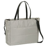 Handtasche Grau mit Minnie Mouse Motiv, stilvolles Accessoire für jeden Anlass.