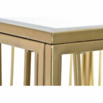 Beistelltisch Spiegel Gold Metall Holz MDF von DKD Home Decor, elegantes Design für jeden Raum.
