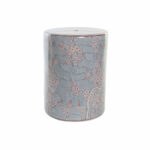 Beistelltisch Blau Orange DKD Home Decor – Handgefertigter Tisch mit orientalischem Blomster-Design in Blau und Orange.