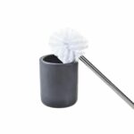 Badezimmer Set Schwarz DKD Home Decor aus Bambus und Dolomite, 3-teilig, stilvolles Design für jedes Badezimmer.