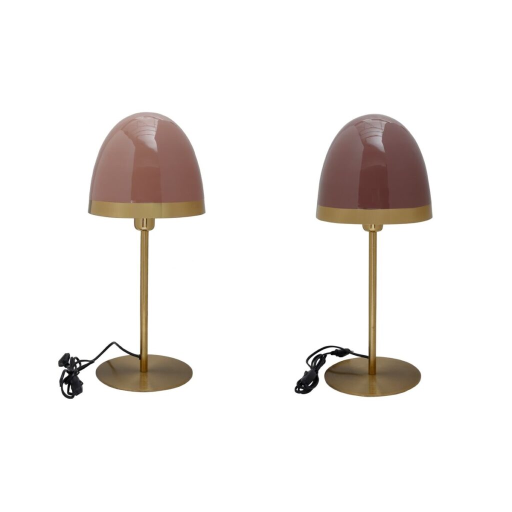 Tischlampe Metall Moderne DKD im 2er Set, elegantes Design für stilvolle Beleuchtung