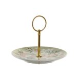 Obstschale Grün Beige Metall von DKD Home Decor, traditionelles Design, 3-stöckige Abstützung, hochwertige Materialien