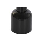 Beistelltisch Kristall Schwarz DKD Home Decor aus Kristall und Eisen, modern und elegant, ideal für jeden Raum.