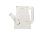 Ölfläschchen 550 Ml Silberfarben aus Edelstahl und Borosilikatglas von DKD Home Decor, ideal für die moderne Küche.