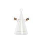 Öl- und Essig-Set 300 ml aus transparentem Borosilikatglas mit Korkverschluss von DKD Home Decor