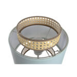 Tischlampe Metall Grün Hellrosa von DKD Home Decor, urbanes Design, 2 Stück, 55 cm hoch, ideal für moderne Wohnräume.