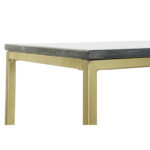 Beistelltisch Schwarz Gold Marmor Eisen von DKD Home Decor, elegantes Design für moderne Wohnräume.