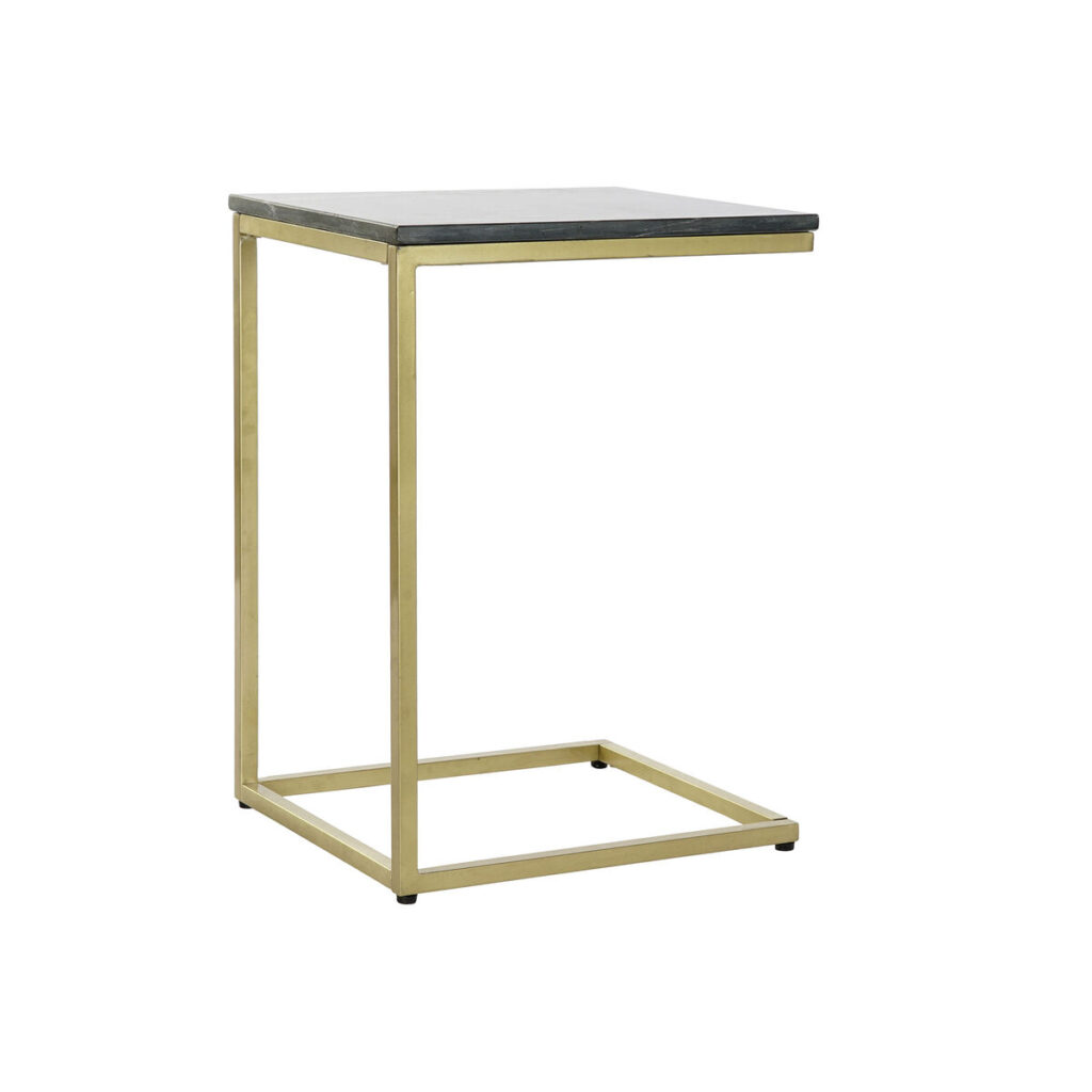 Beistelltisch Schwarz Gold Marmor Eisen von DKD Home Decor, elegantes Design für moderne Wohnräume.