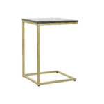 Beistelltisch Schwarz Gold Marmor Eisen von DKD Home Decor, elegantes Design für moderne Wohnräume.