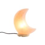 Tischlampe Rosa Salz Akazienholz von DKD Home Decor, stilvolle Beleuchtung für Ihr Zuhause