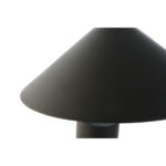 Tischlampe Schwarz Metall DKD Home Decor - elegante Tischlampe mit urbanem Design und zwei E27 Glühbirnen.