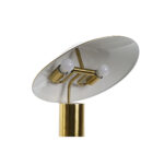 Tischlampe Gold Metall DKD Home Decor - elegante Tischlampe aus Metall mit E27 Fassung, 50 W, 39 x 39 x 45 cm