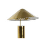 Tischlampe Gold Metall DKD Home Decor - elegante Tischlampe aus Metall mit E27 Fassung, 50 W, 39 x 39 x 45 cm