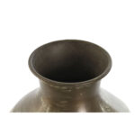 Vase Grün Aluminium Home von ESPRIT, handgefertigt, 18 x 18 x 30 cm, modernes Design, ideal für Dekoration