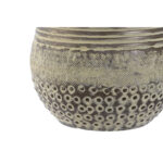 Vase Grün Aluminium Home von ESPRIT, handgefertigt, 18 x 18 x 30 cm, modernes Design, ideal für Dekoration