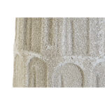 Vase Weiß Harz Home aus Harz, 18 x 18 x 52 cm, elegante Deko für Ihr Zuhause