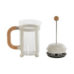 Kaffeemaschine Weiß Edelstahl 800 ml von Home ESPRIT, elegantes Design, ideal für frischen Kaffee.
