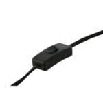 Tischlampe Weiß Grün Home ESPRIT aus Steingut und Leinen, modernes Design, 50 W, 220 V, Maße 40 x 40 x 78 cm