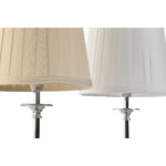 Tischlampe Weiß Beige Metall von Home ESPRIT, elegantes Design, 2 Stück, ideal für Wohnräume
