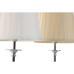 Tischlampe Weiß Beige Metall Porzellan Home ESPRIT im Set von 2 Stück, stilvolles Design für moderne Innenräume.