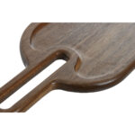 Schneidebrett Natur Akazienholz Home in natürlicher Farbe, ideal für die moderne Küche, Maße 40 x 18 x 1,8 cm.