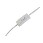 Tischlampe Weiß Holz Home mit urbanem Design und antikem Finish, ideal für stilvolle Innenräume.