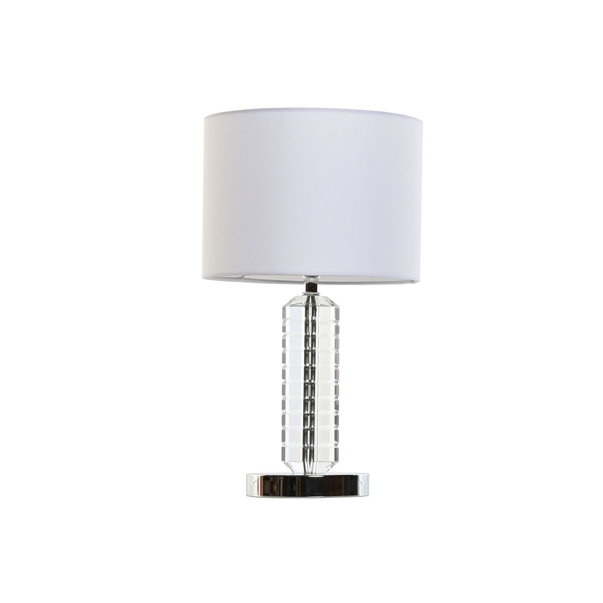S3058280_0 Tischlampe Weiß Kristall Home von ESPRIT - elegante Tischlampe mit modernem Design aus Kristall und Polyester.